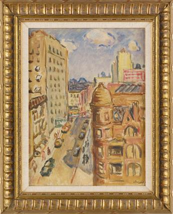 BERNARD GUSSOW Cityscape.